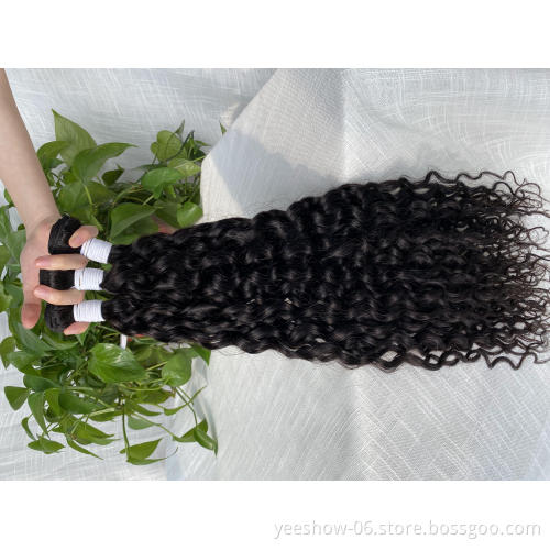 wholesale 10a water wave  brazilian bundle wigs lace front vendors raw unprocessed exclusive virgin hair